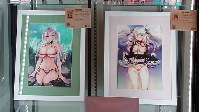 【B3複製原画・A3複製原画】受注生産の複製原画です。ご注文を受けた後にサインを入れるタイプのやつです～#WGCにの子 