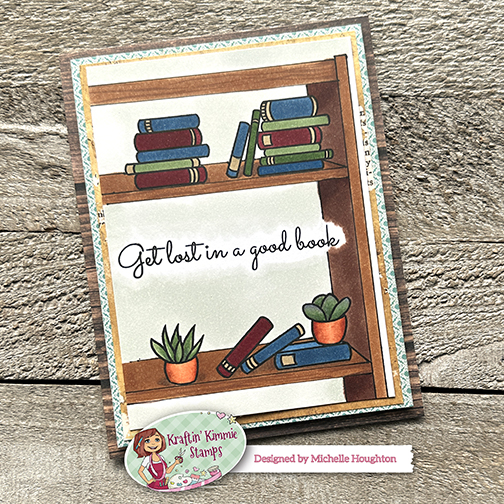 scrapweaver's tweet image. Hop and shop today with @KraftinKimmie and the new August release. fill your online basket with some new Kraft fun! There are details about how I drew the bookcase and the Copic colors I used over on my blog. Check the link in my bio.

#copic #copicmarker #copicmarkers #copicart