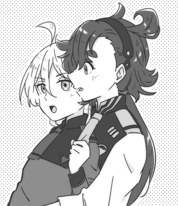 水星の魔女よりスレミオ～難しかったけど楽しくかけましたお題ありがとうございました!  