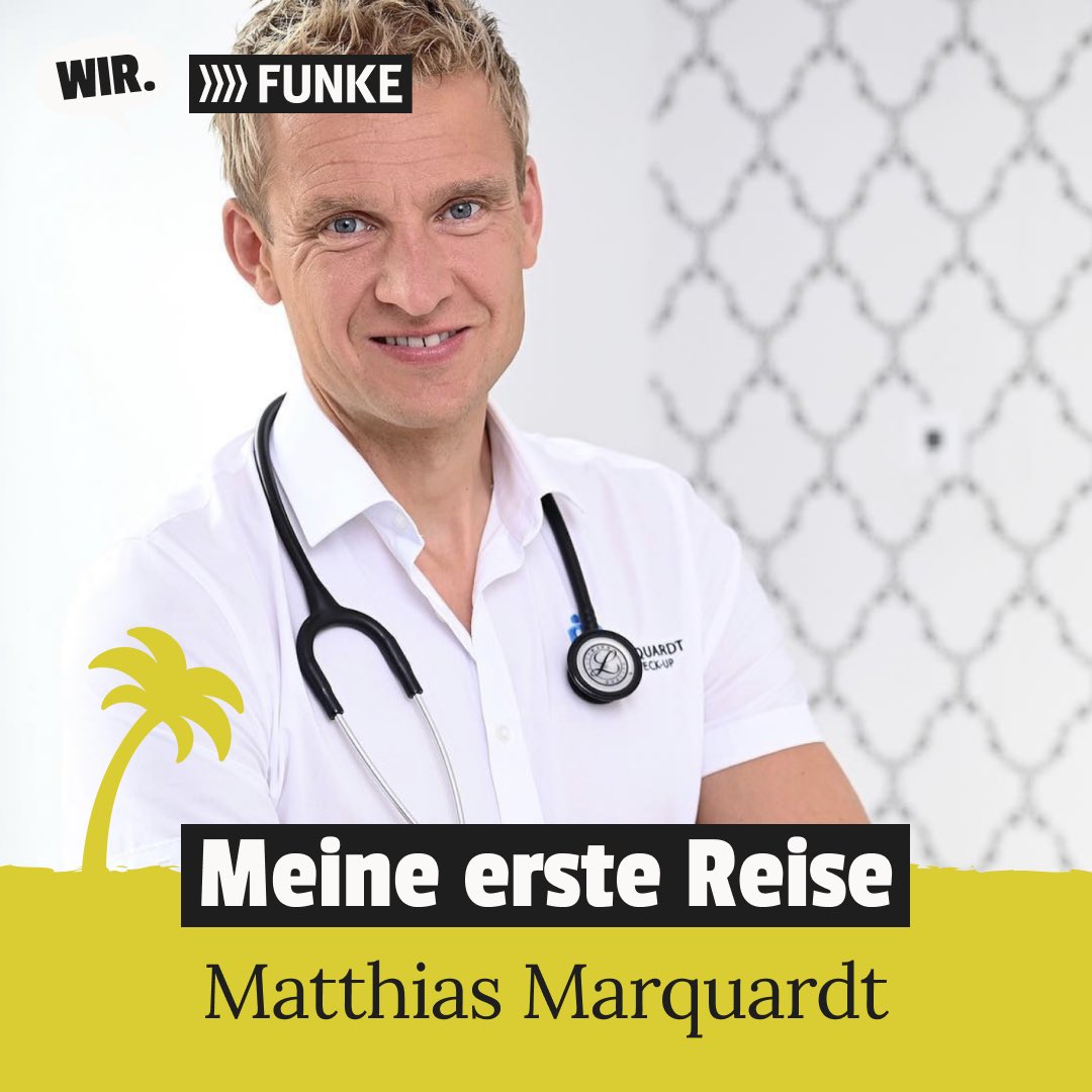 „Eigentlich war ich ein Heimscheißer“ - Sportarzt und Ex-Triathlet Dr. Matthias Marquardt erzählt uns in der neuen Folge von seiner ersten Reise! 😍
➡️ open.spotify.com/episode/5eDHaQ… ⬅️

<a href="/hajoschumacher/">Hajo Schumacher</a> 

#funke #mut #mutmachpodcast #waz #abendblatt #morgenpost #sport #sportarzt
