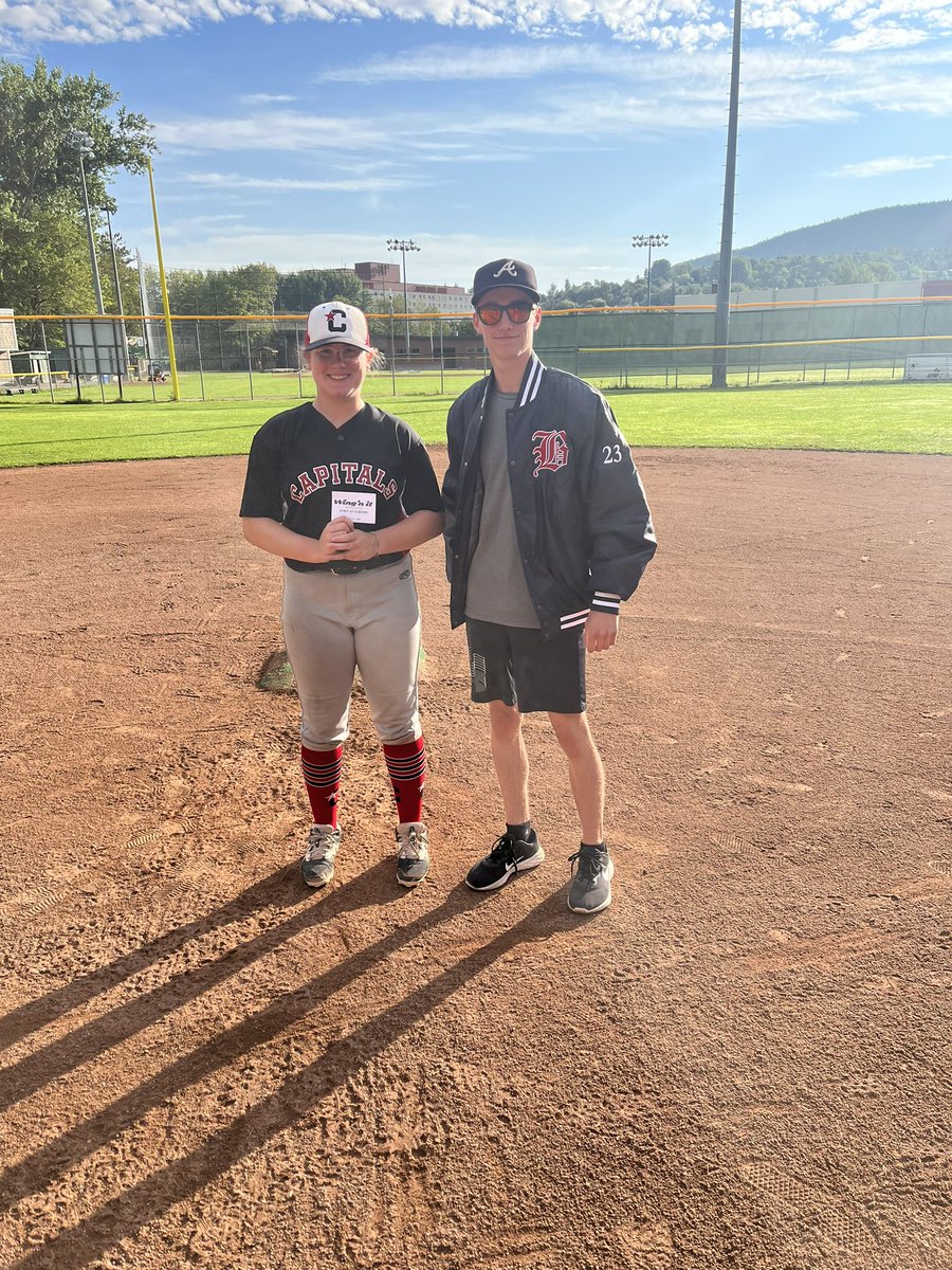 Our completion game against Gander just ended with a 24-11 victory. Next up, Paradise in 30 minutes. POG was Kinsley Haynes with her second dinger of the tournament. <a href="/BaseballNL/">Baseball NL</a> <a href="/baseballstjohns/">Baseball St. John's</a>