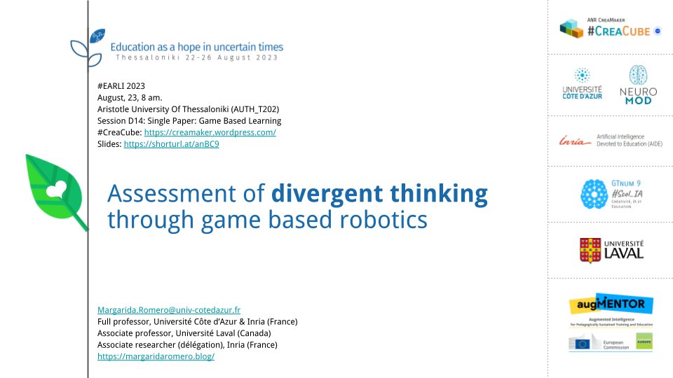 Margarida ROMERO 🤓 #PPai6 #creacube tweet media