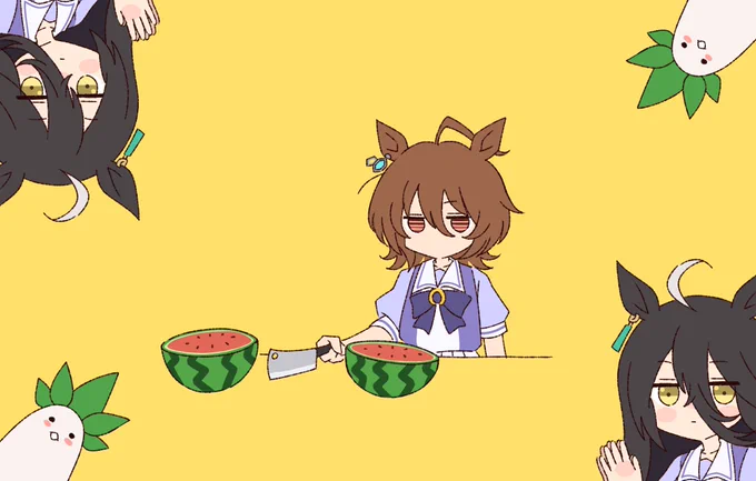 #ウマ娘#アグネスタキオンパロです 