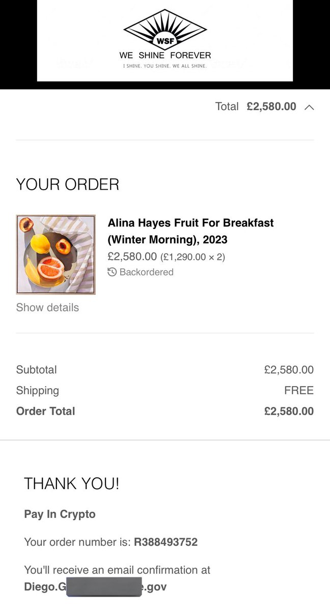 VintageOlisaLLC's tweet image. New order just about time ! #PayOffline #PayInCrypto #ArtMoney #Art #DigitalArt #BTC #VintageOlisa 

Shop Now:👇🏾
weshineforever.com