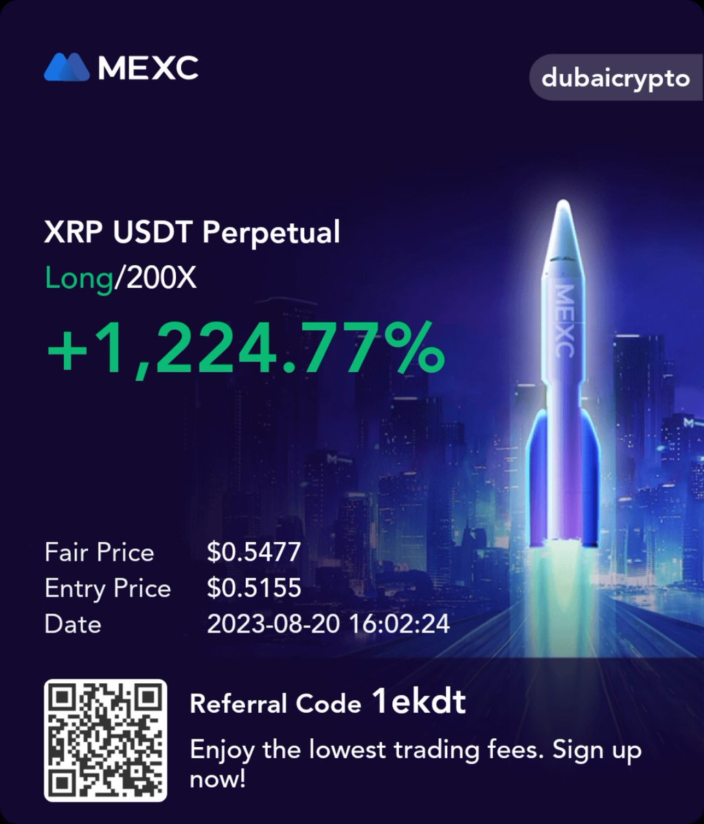 CryptowaliGang's tweet photo. Xrp/usdt Booom⚡️
1200%profit within few time 😁 https://t.co/75SWkTmgv3