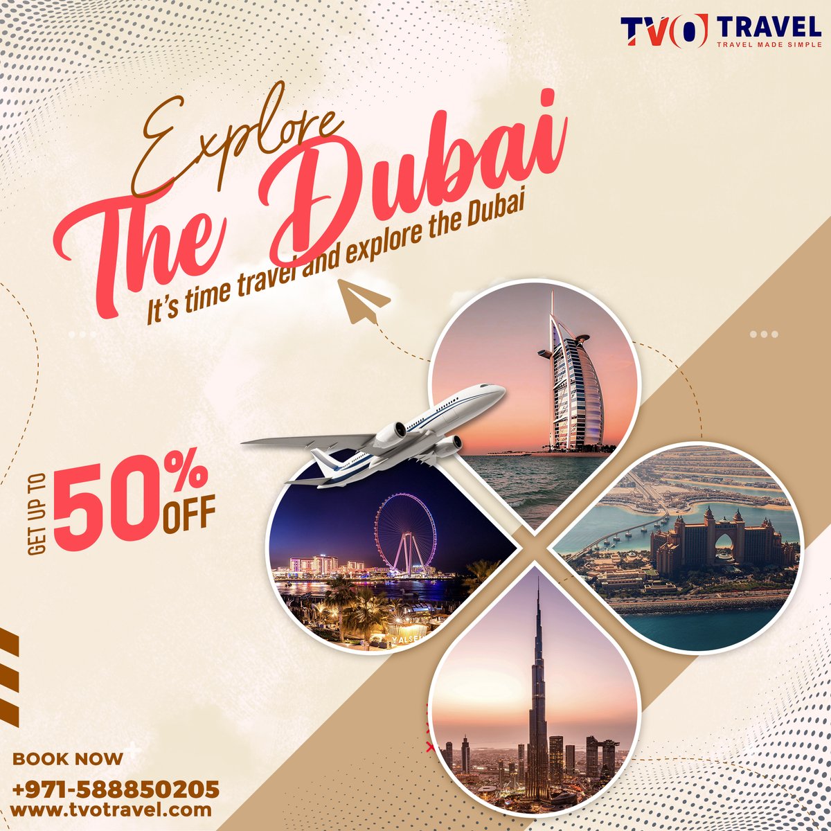 Discover Dubai with 50% Off: TVO Travel Special!

tvotravel.com
#exploredubai #TVOTravelDeals #DubaiAdventures #wanderlust #travelgoals #discountedtravel #ExploreMoreForLess #TVOTravelOffers #DubaiDreams #50percentoff #Discoverwithtvo #DubaiExperience #exploretheworld