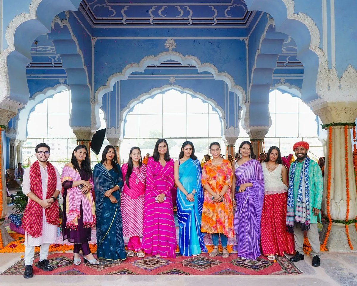 Stay tuned for more from this collaboration. 
.
.
#PrincessDiyaKumariFoundation #PDKF #JaipurRugs #Teej #Teej2023 #FestivalsofIndia #Festive #Artisan #Colour #Craft #Celebration #Collaboration #Jaipur #Rajasthan #IncredibleIndia #ArtisansofIndia