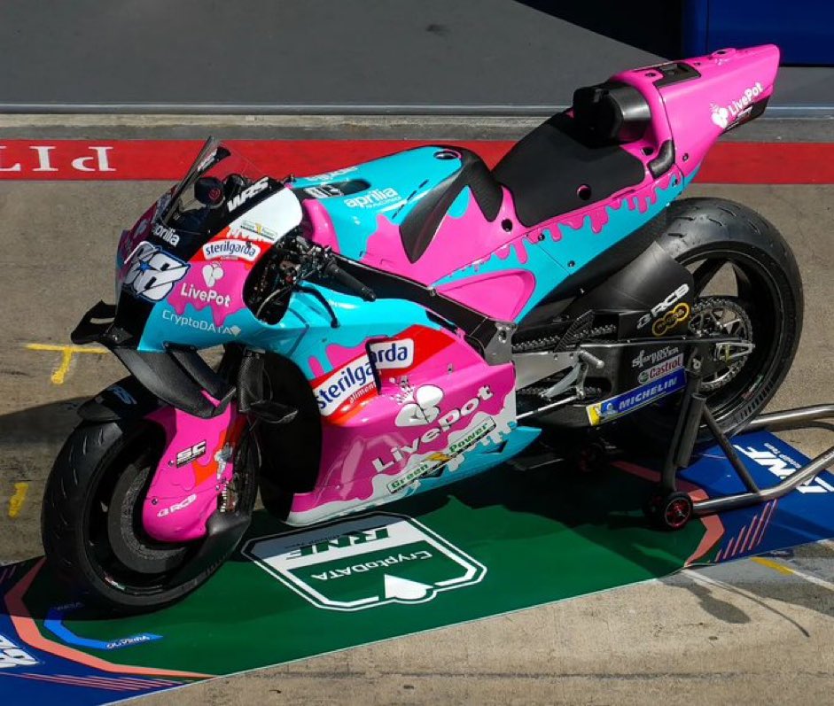 O mota de Miguel Oliveira para a corrida de hoje 🔥