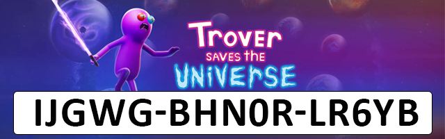 Here's a Stream code for "Trover Saves the Universe"
Get it while you can
#freegame #steamgames
