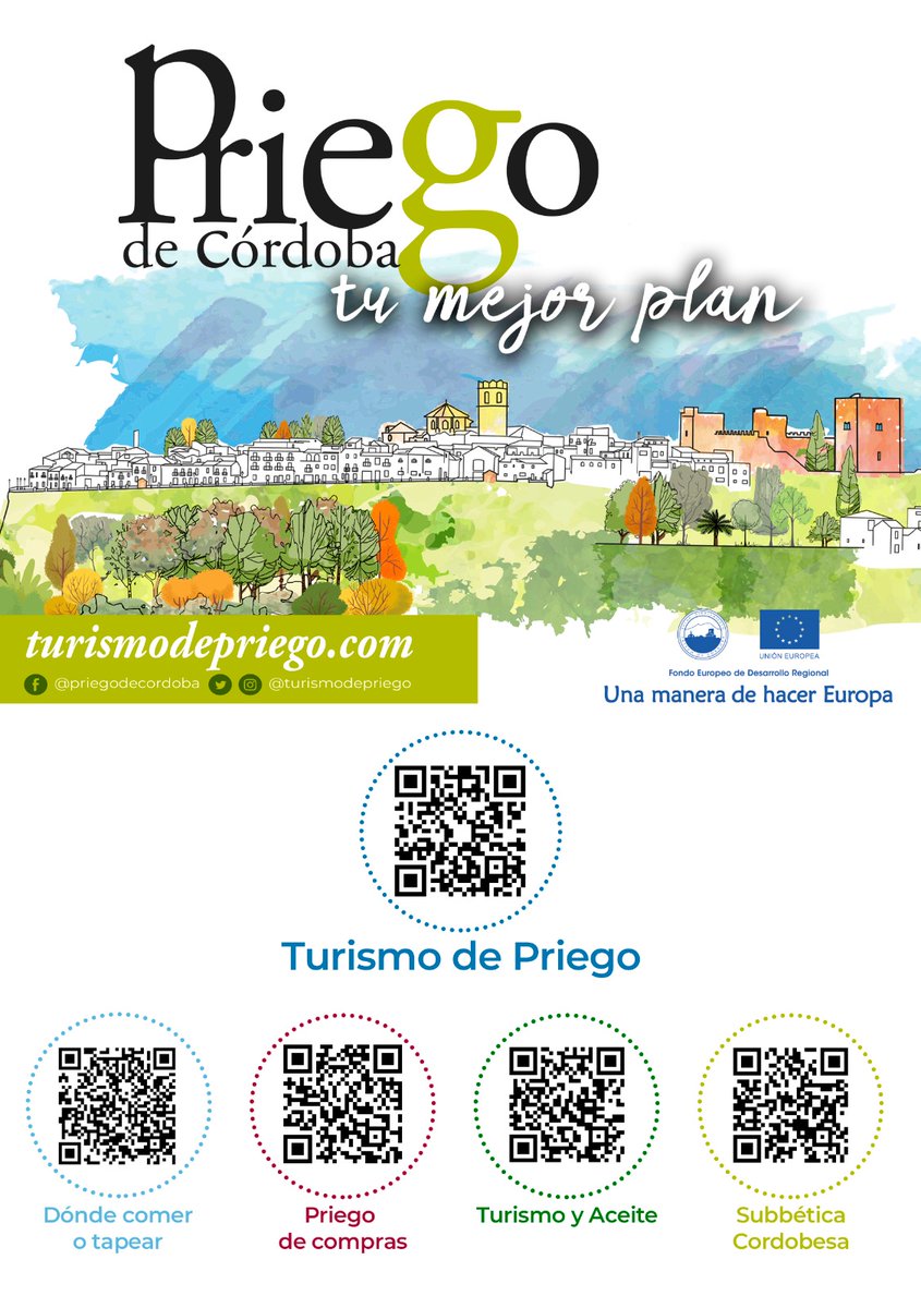 turismodepriego's tweet image. ✌️ Tu Mejor Plan ✌️

Aquí os dejamos varios códigos QR 🔘 para hacer de tu viaje, tu mejor plan 🎉

Ven a #visitar Priego de Córdoba‼️

#turismodepriego #priegodecordoba #cordoba #subbetica #turismo