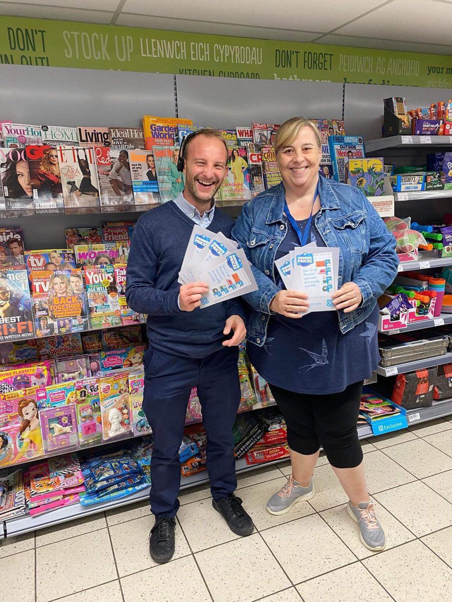 Nice to spend time in danescourt today talking to members/customers about the member prices <a href="/coopuk/">Co-op</a> #itswhatwedo #community #membership
