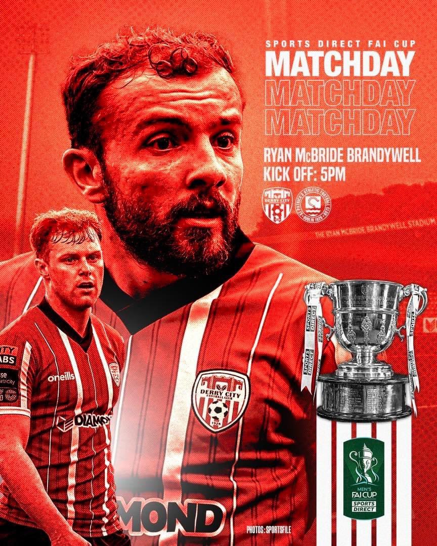 mark_cafferkey's tweet photo. CALLING ALL CITY FAN’s If the team ever needed us more it’s today let’s get behind them and get the brandywell rocking this evening #ACityRising #InHigginsWeTrust #DCFC28 #RAWA28 #RuaidhríHiggins #WeAreDerryCity🔴⚪️ https://t.co/9oIV7SqdGO