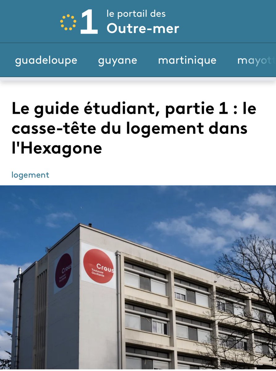 LeMwakast's tweet photo. Hello

Alizé, une jeune guadeloupéenne entre à Polytech Lille et peine à trouver un logement. Vous le savez, Les ultramarins sont souvent désavantagés en France en matière d’accès au logement. Elle cherche une aide sur Lille pour un appart/coloc. Merci de partager!

Merci https://t.co/gIiAUovWkp