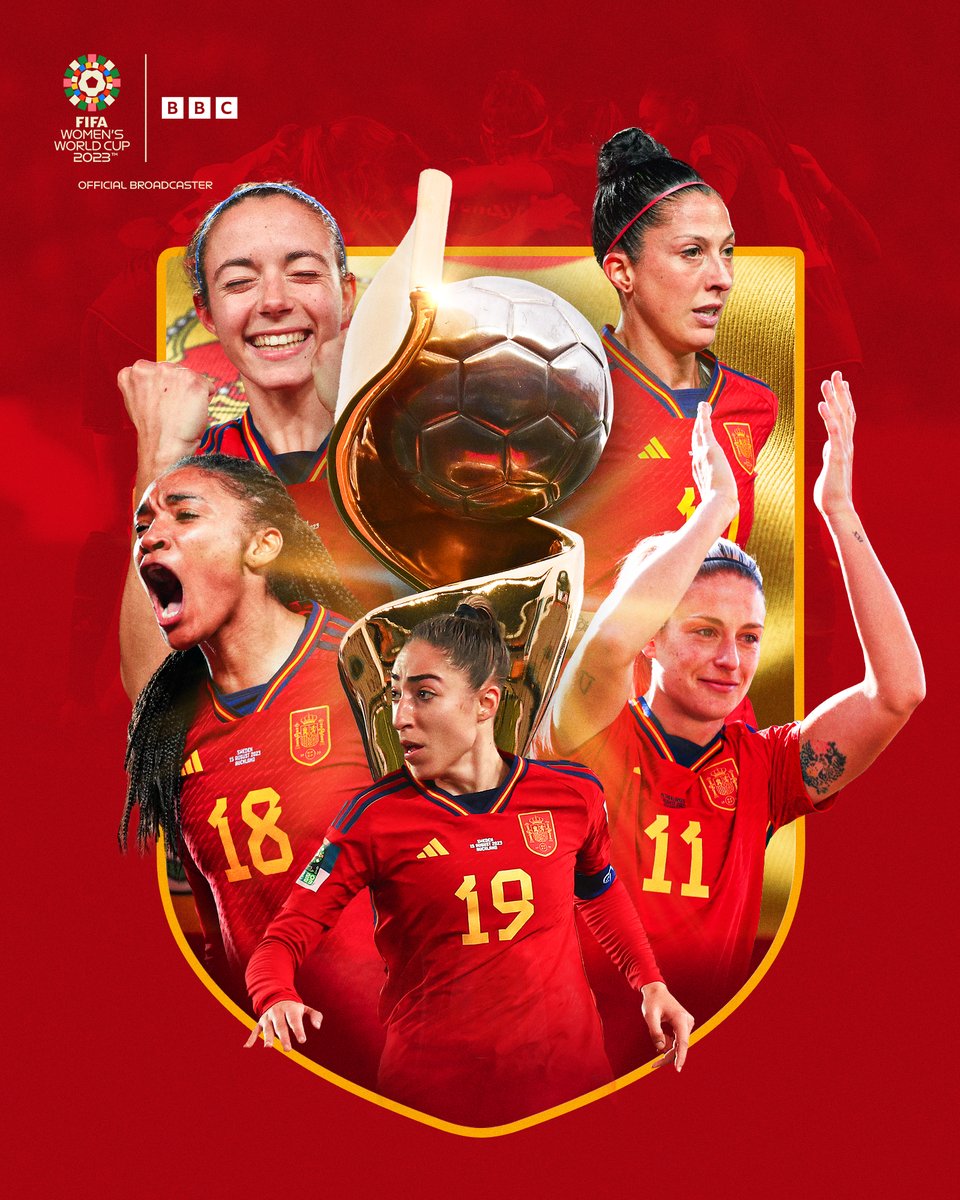 Spain have won their first Women's World Cup! 🇪🇸🏆

It's heartbreak for England.  

#BBCWorldCup #FIFAWWC #ESP