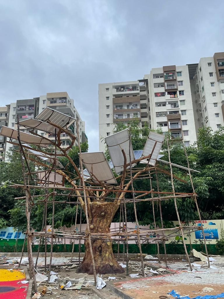 A self sustainable "Energy Theme Park" based on renewable energy concepts is getting ready to entertain &amp; educate citizens soon.  #solarenergy #windenergy etc.

<a href="/KTRBRS/">KTR</a> 
<a href="/arvindkumar_ias/">Arvind Kumar</a> 
@GadwalvijayaTRS 
<a href="/CommissionrGHMC/">Commissioner GHMC</a>