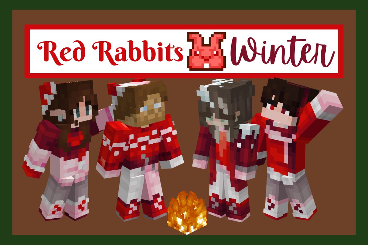 TheGlitterNet's tweet photo. ❤️ If it’s Aussie winter, why is the Fin in the snow?

MCCR2 skin submissions for the Red Rabbits! Downloads and PNGs below.
 
 [#MCChampionship #mcc #mccr2 #mccskins #RedRabbits #millkberryfanart #pyroscythefanart #sinahehfanart #lincufanart] https://t.co/yzc0w9xFwM