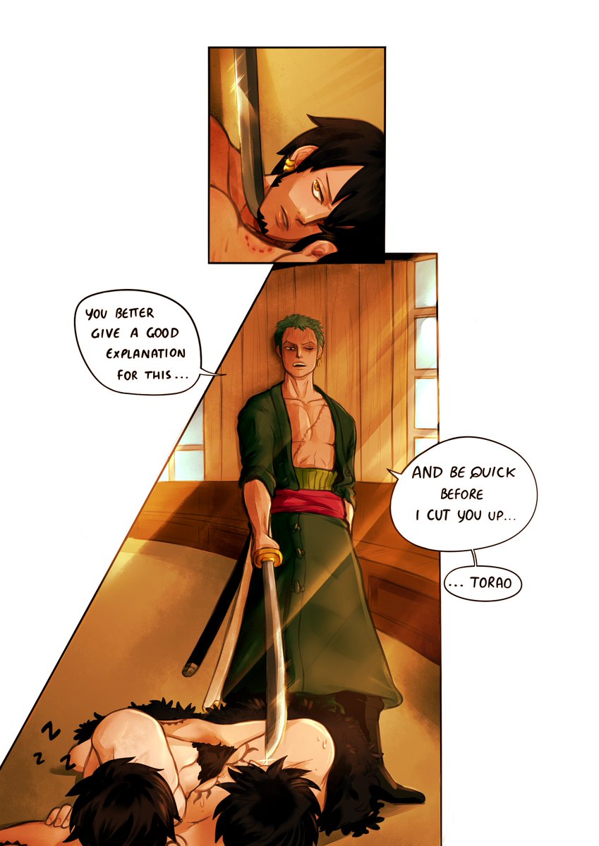 LunaticaLUffy's tweet photo. #LawLu

Meanwhile in a omevaverse AU...
Is Trafalgar Law going to survive their pirate alliance?
(totally random lol it all started by drawing the cuddling) https://t.co/ZrNCu74WIU