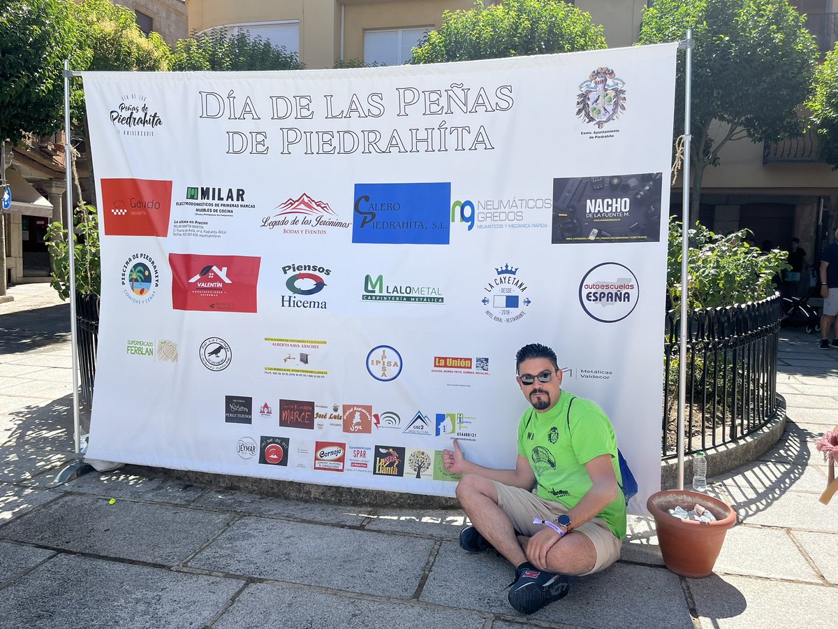 rjimenezat's tweet photo. Un placer patrocinar y colaborar con el Día de las Peñas de #Piedrahita #ConectaAT #ArquitecturaTecnica #Aparejador #Avila https://t.co/Anv6wm12yO