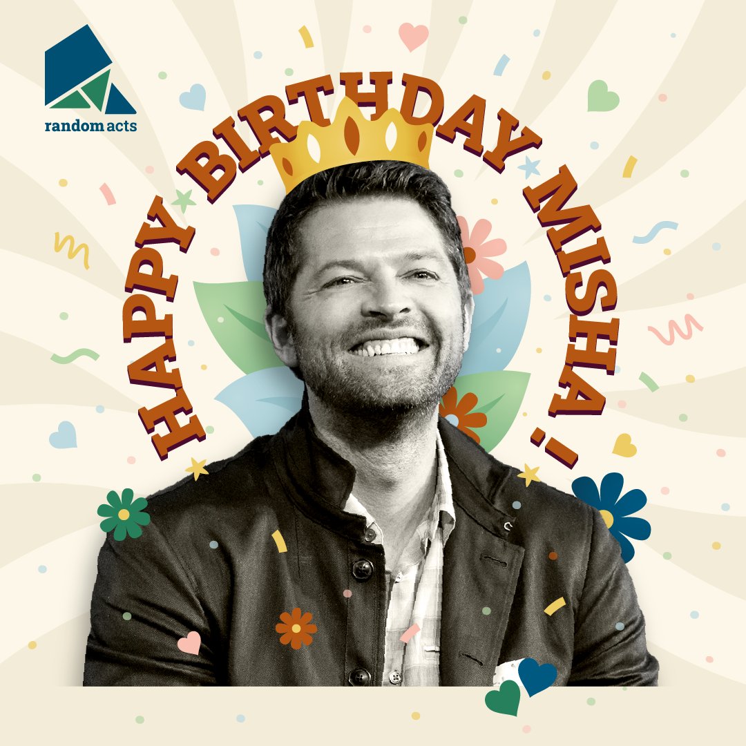 RandomActsOrg's tweet photo. To the man who dreamt of a kinder world and then made it happen... Inspiring people worldwide over the past decade to do countless Random Acts. Misha, thank you for proving that a little kindness can go a long way. Happy Birthday, and we appreciate you! 💙💚🎂 (📸: @MonicaDPhoto) https://t.co/kkrq3zNsXu