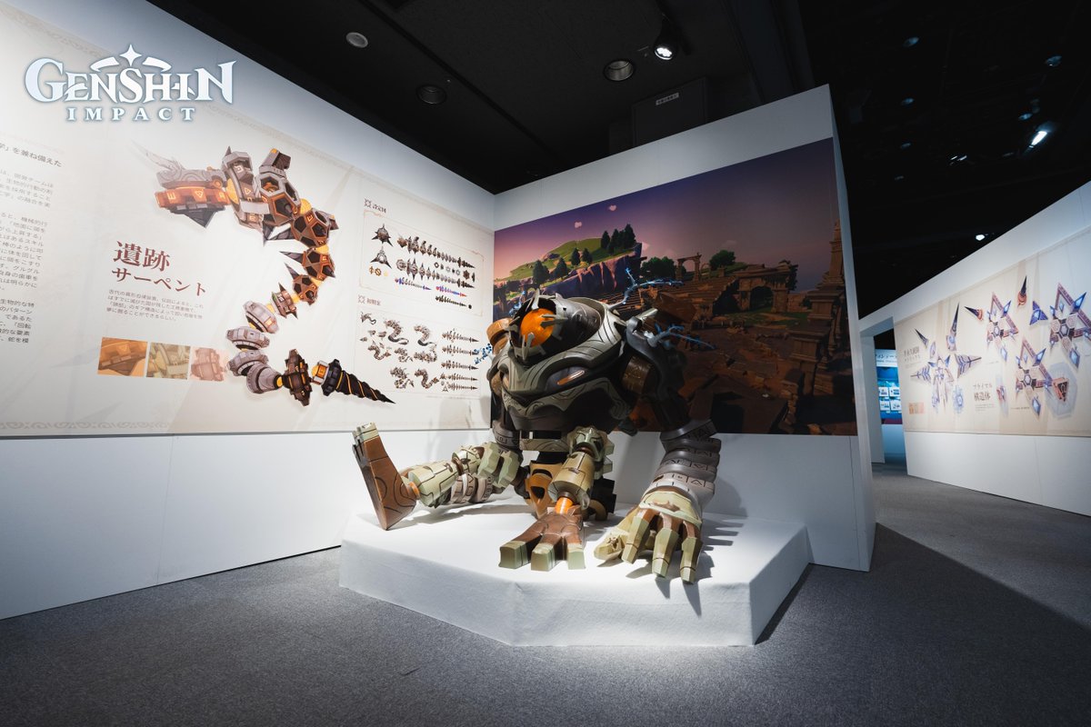 GenshinImpact's tweet photo. Dear Travelers,

Come take a look at the scenes from the Fontaine exhibition's opening day!

Details: https://t.co/2f2Vs5WpX1
 
#GenshinImpact #GenshinImpactFontaine #FontaineExpo https://t.co/MkIE08RfmI