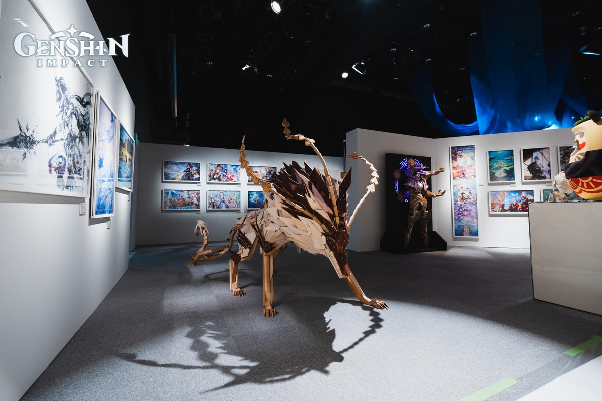 GenshinImpact's tweet photo. Dear Travelers,

Come take a look at the scenes from the Fontaine exhibition's opening day!

Details: https://t.co/2f2Vs5WpX1
 
#GenshinImpact #GenshinImpactFontaine #FontaineExpo https://t.co/MkIE08RfmI