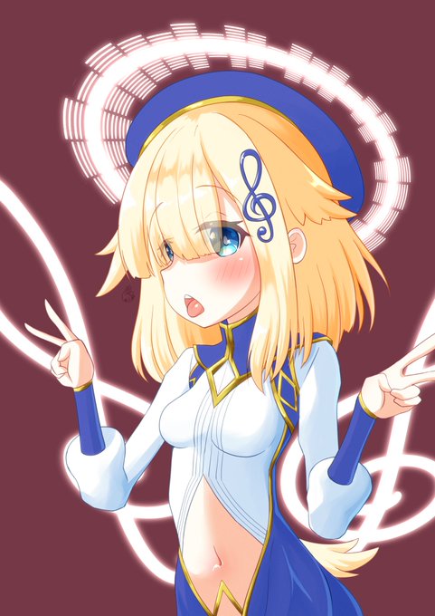 サークルカット用に描いたブラスちゃん
#ボンバーガール 