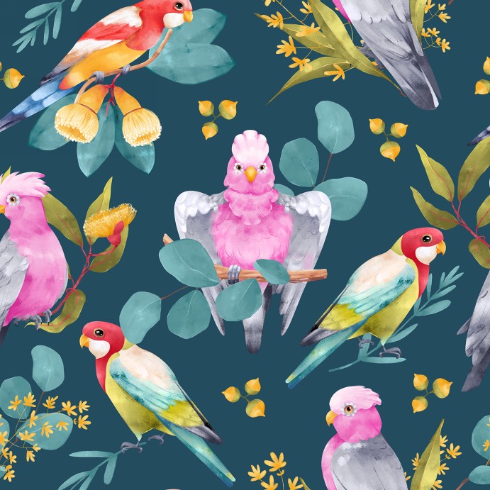 ga_kulik's tweet photo. Частина перша. Колекція номер один. Зелена! #patterncourse #australiaplants #rosellaparrot #galahparrot #parrotpattern #patterndesign #eucalyptus #eucalyptuspattern #pattern https://t.co/h0vfJOCG8U