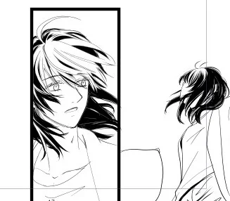 なんかぁ…やっと脱原稿生活になったから描きたかった漫画手を付けてるんですけど全16ページとかでぇ……何やってんの!!って心のブライトさんが叫んじゃってぇ…
これはベタ入れたら進藤ヒカルみたいになっちゃったソタさん……ベタ楽し…… 