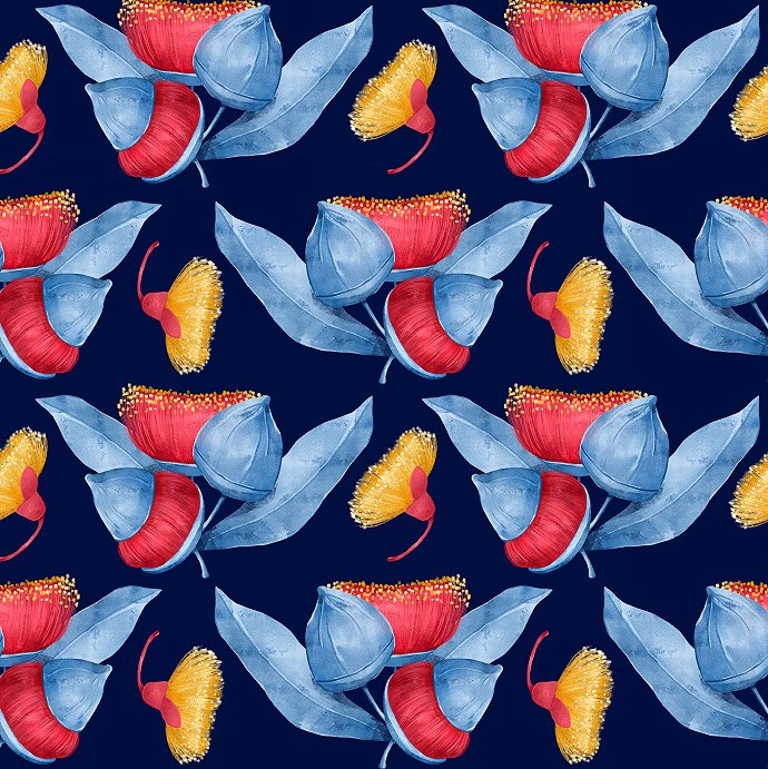 ga_kulik's tweet photo. Друга колекція. Синя!
#patterncourse #plantsaustralia #rosellaparrot #galahparrot #parrotpattern #patterndesign #eucalyptus #eucalyptuspattern https://t.co/24j1wHKBfC
