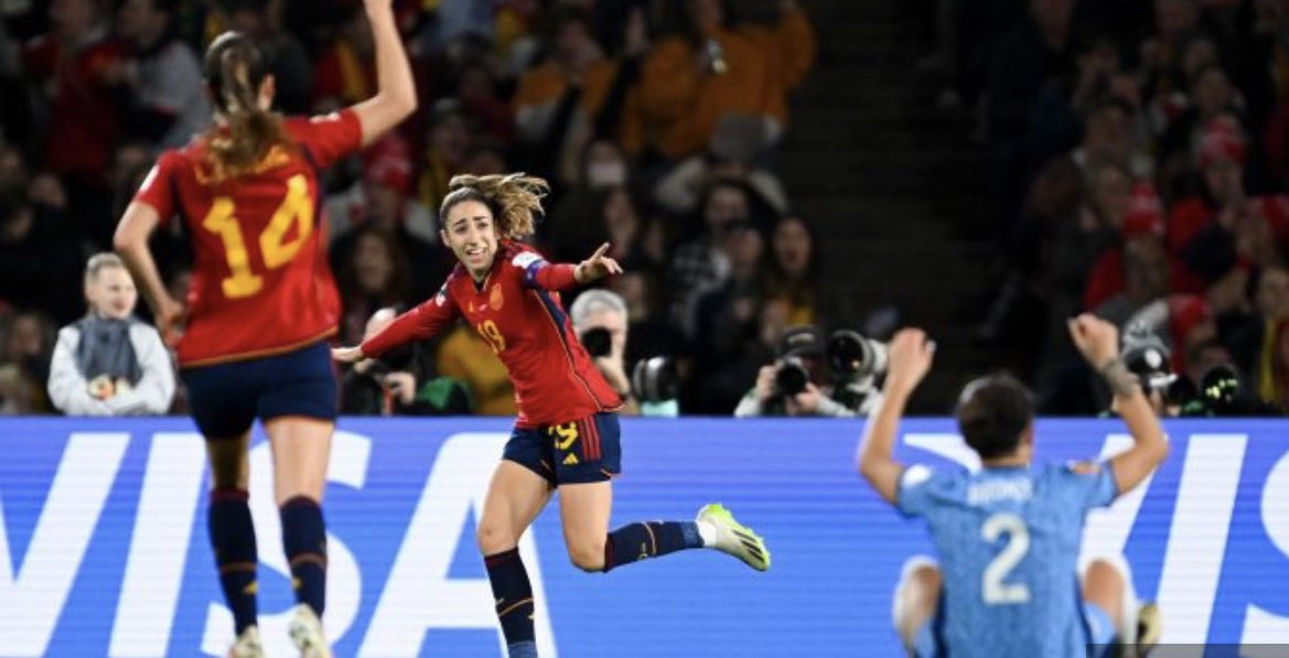 Campeonassssssssssssssss

🇪🇸🇪🇸🇪🇸🇪🇸🇪🇸🙌🏾🙌🏾🙌🏾🙌🏾

#FIFAWWC 

Increíble el partido de <a href="/7olgacarmona/">Olga Carmona</a> 

newtral.es/espana-gana-mu…