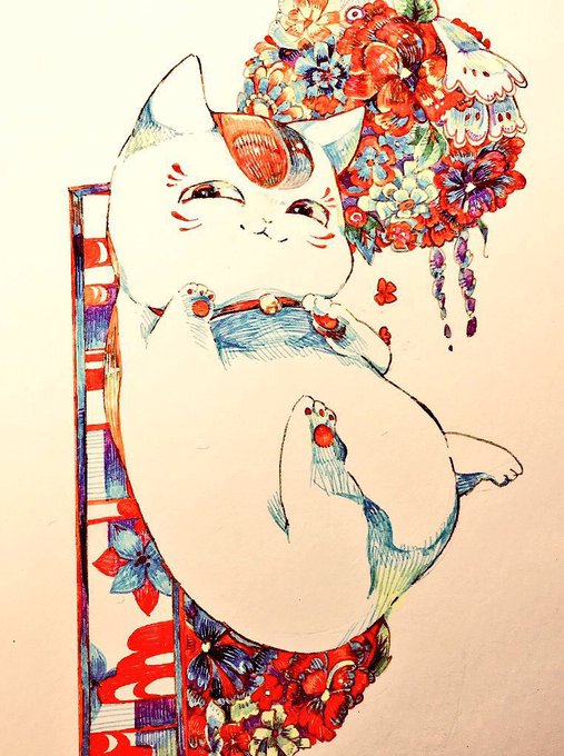 「maneki-neko」 illustration images(Latest｜RT&Fav:50)｜2pages