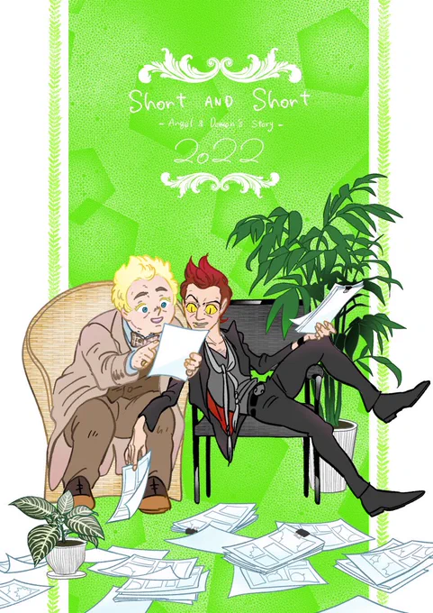 【新刊①】『short &amp; short 2022』130p。2022年にTwitterに載せたショートストーリーやイラストをまとめました!8/26の20時にBOOTHオープン予定です!よろしくお願いします✨
https://t.co/X3A805TW8a 