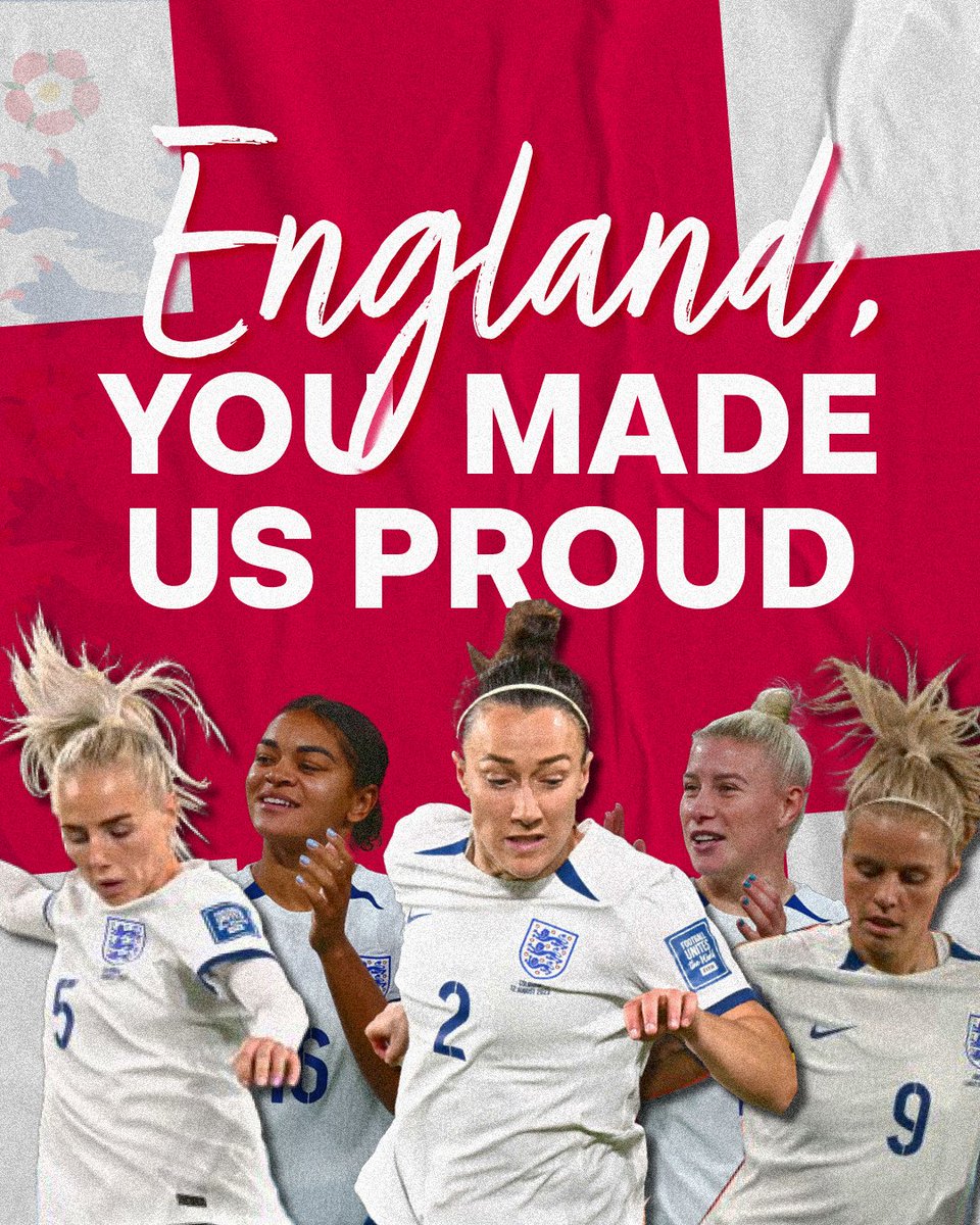 We’re proud of you, @Lionesses. You inspired the whole country.