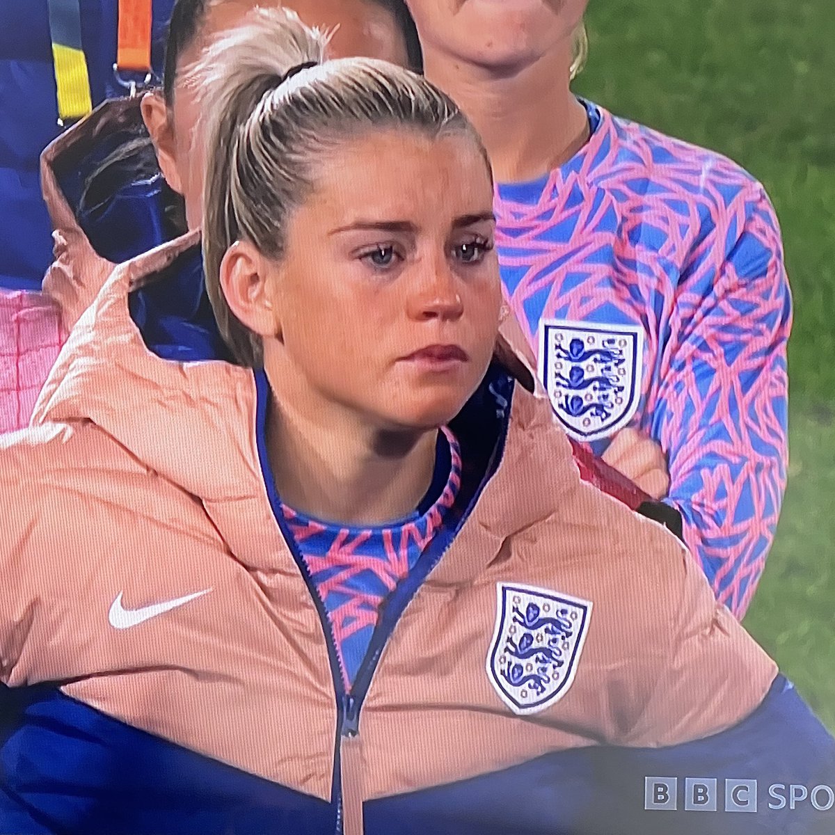 Alessia Russo, still breathtaking even with tears in her eyes ♥️🏴󠁧󠁢󠁥󠁮󠁧󠁿

#ESPENG #WomensWorldCup2023