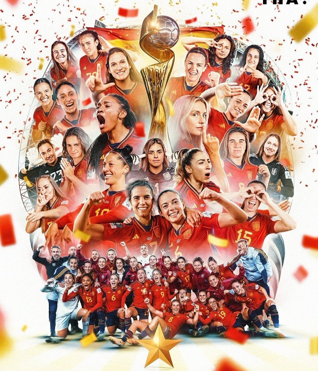Miriam91757957's tweet photo. CAMPEONAS DEL MUNDOOOOO!!! 🙌🏆🇪🇦🇪🇦🇪🇦🇪🇦🇪🇦 https://t.co/PfzRzOi9Ge