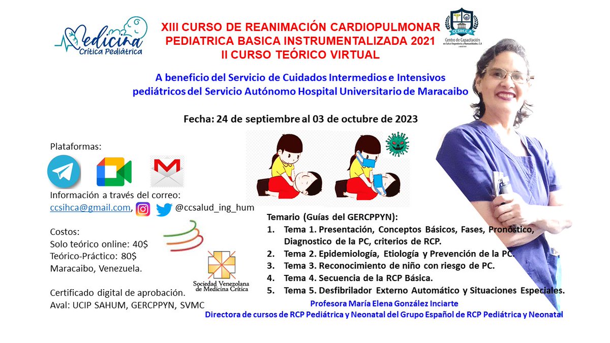 CCsalud_Ing_Hum's tweet photo. Nuevos Cursos #RCPBasica #ManejoViaAerea #RCPNeonatal https://t.co/1WESjTSUVI