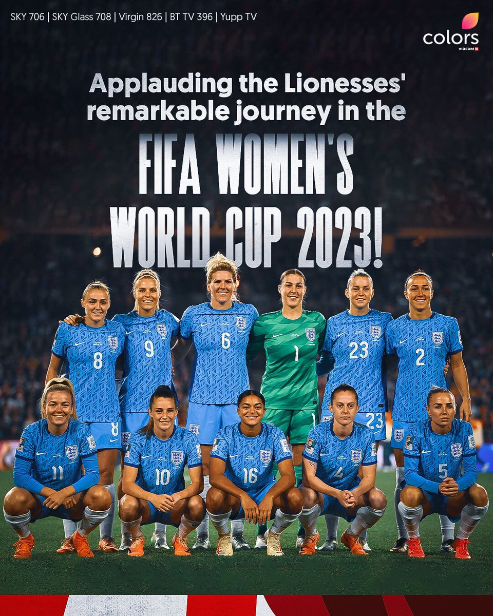 Colors TV UK extends heartfelt gratitude to England's @Lionesses for their undying spirit. Your efforts inspire us all.

📷 Credit: @Lionesses 

#FIFAWomensWorldCup #FIFA #FIFAWWC #FIFAWWC2023 #FIFAWorldCup #Lionesses #England #ColorsTVUK #ColorsUK