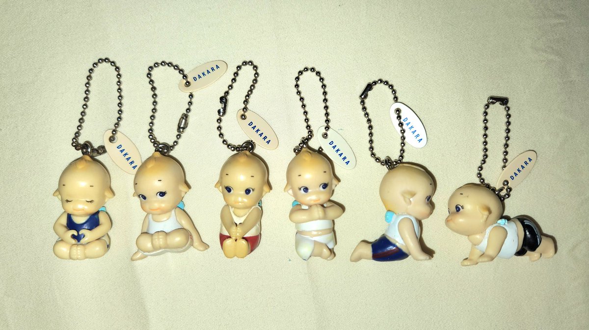 my kewpie yoga charm collection 👼