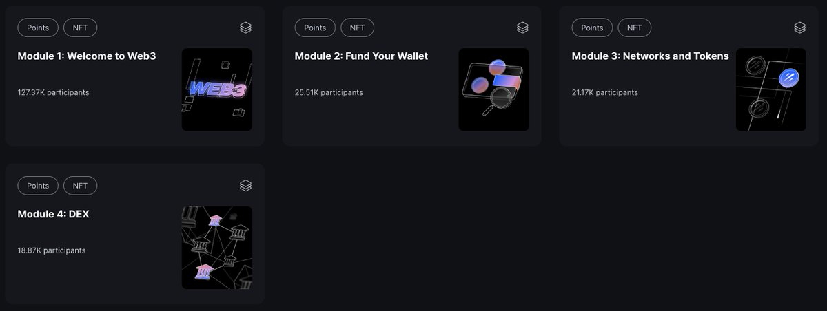 SaruCrypto's tweet image. #MissionWeb3
#Airdrop #web3 #answer 

Module 1 
Quiz Answers: 1) C, A 2) C, B 3) C 

 Module 2 
Quiz Answers: 1) B, B, B 2) A, C, C, B, A, B, B, C, B, B 

 Module 3 
Quiz Answers: 1) B, C 2) A, C 
#chéo #cheo