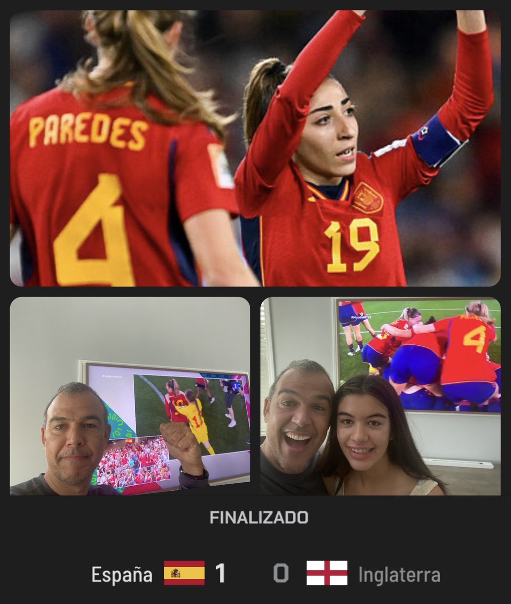 Spain, FIFA’s World Cup Champion! Congratulations to the entire Spanish Team. 

España, somos Campeonas del Mundo!!! Felicidades