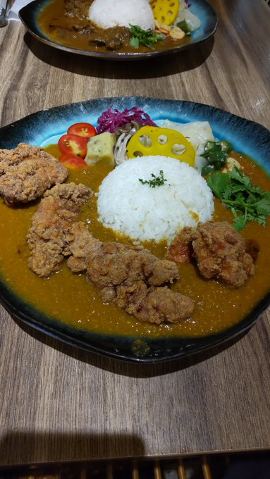 台湾のカレー屋
結構混んでたけど美味かった 