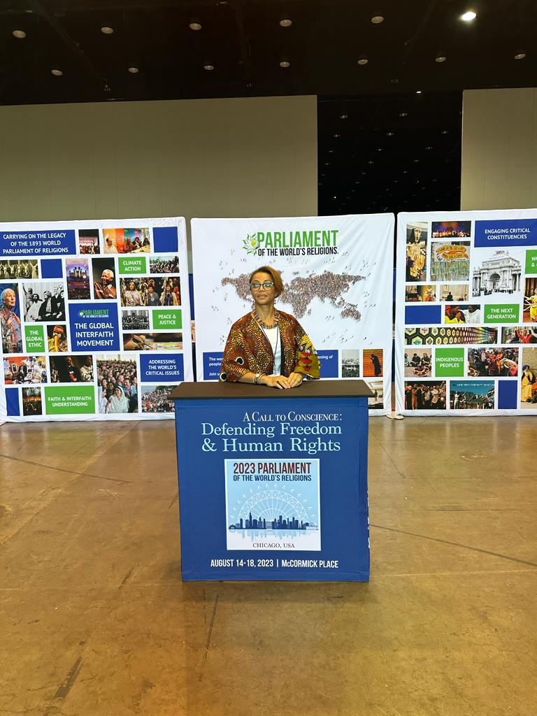 jgarnem's tweet photo. Humbling &amp; inspirational experience attending Parliament of the World Religions conference. A global interfaith event bringing together religious leaders &amp; scholars from different faith traditions to foster dialogue, understanding, and cooperation. @TzuChiUSA 
@HealeyIRF https://t.co/wIKFU4QyL2