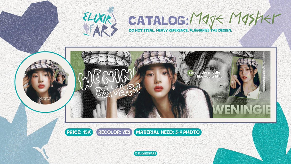 recsubbie's tweet photo. ⠀
RETWEET ini kalau mau layout Mage Masher
⠀ https://t.co/9SQkwnsQRk