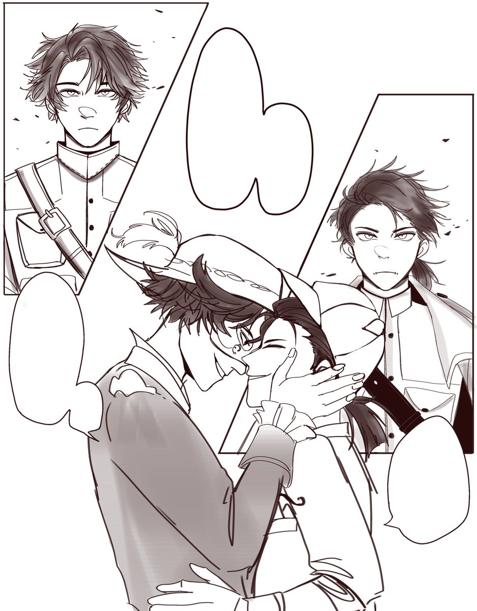 anthropicmissy's tweet photo. I'm not sharing the dialogue it's too cheesy :'D

#identityv #idv #ronaldofness #coloneldax #mrinference #idvinference #nortoncampbell #naibsubedar https://t.co/zYTl7RDrfW
