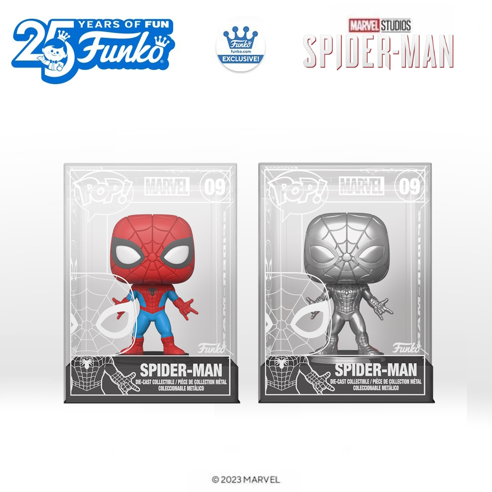 Funko Pop! Die-Cast Marvel Spider-Man Funko Shop Exclusive
funko.com/pop-die-cast-s…

#Funko