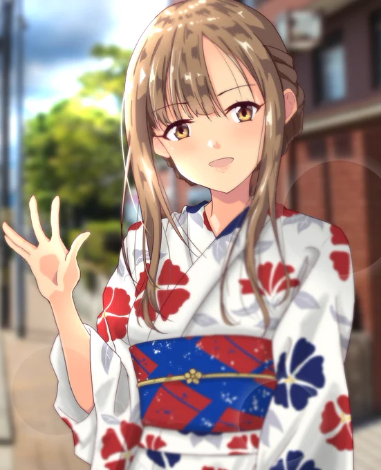 お祭りまでゆっくり歩こう#水本ゆかり 