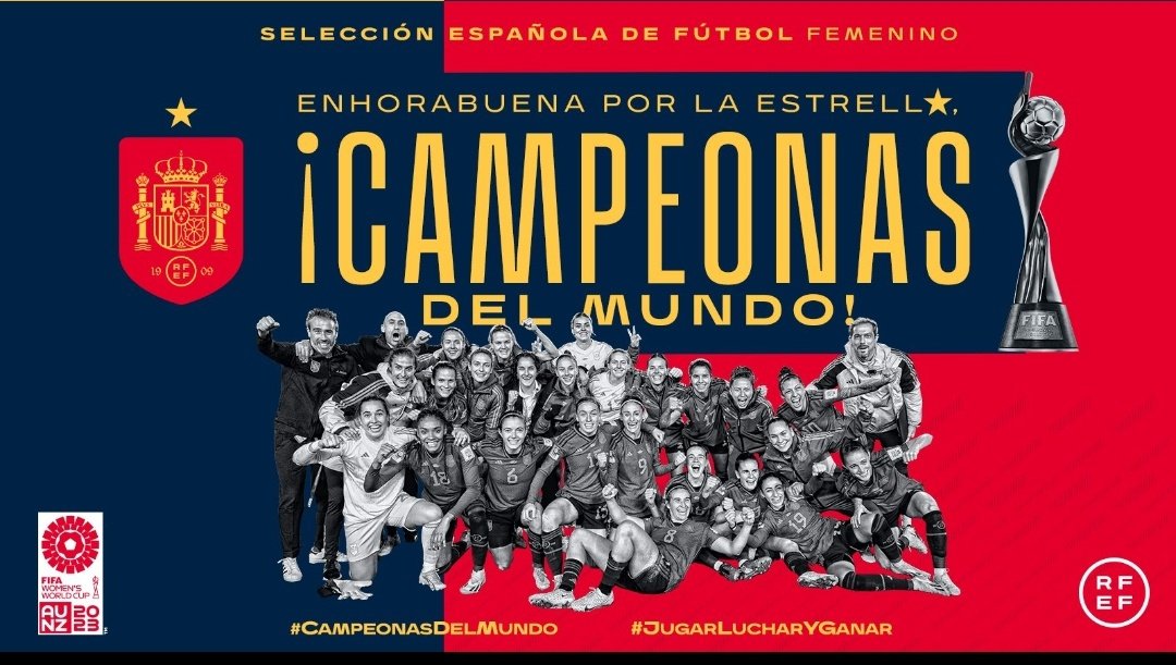 Enhorabuena Campeonas!!!🇪🇦🇪🇦🇪🇦🇪🇦🇪🇦🇪🇦