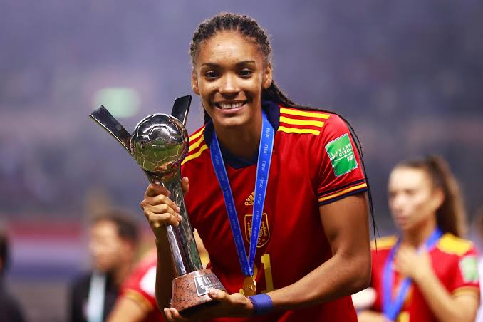 Salma Celeste Paralluelo Ayingono is the youngest player of the tournament.
#Congratulations
#FIFAWomensWorldCup2023 #EnglandLionesses #LaRoja #FWWC
