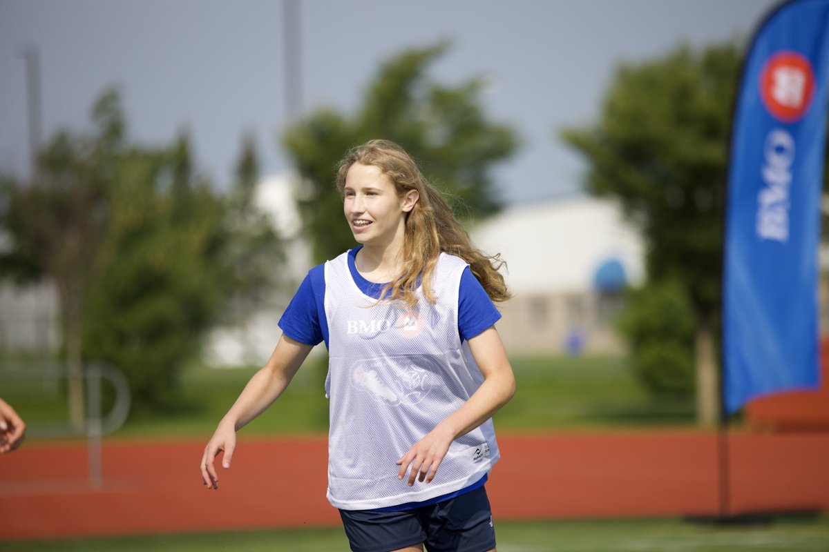 OntarioIsSoccer's tweet photo. BMO Girls Play ON! is in Kingston for the final event this summer.

In just a few hours, these U16 and U17 girls will put their new coaching skills to the test in a 3v3 FunFest with U7 and U8 players. ⚽

We can’t wait to see them take the lead! https://t.co/jh8LwHQ1b8