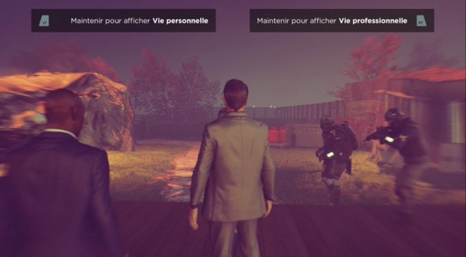 Un choix moral ou d'action est à faire afin d'alimenter l'histoire et l'aspect cross-média